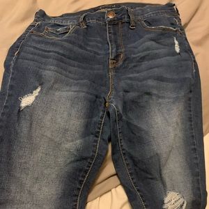 Medium wash jeans